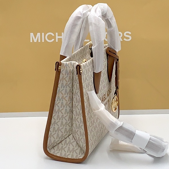 HOT DEAL 🔥TODAY!!!  Michael Kors Mirella Small Crossbody Tote Bag Vanill… - Picture 5 of 16